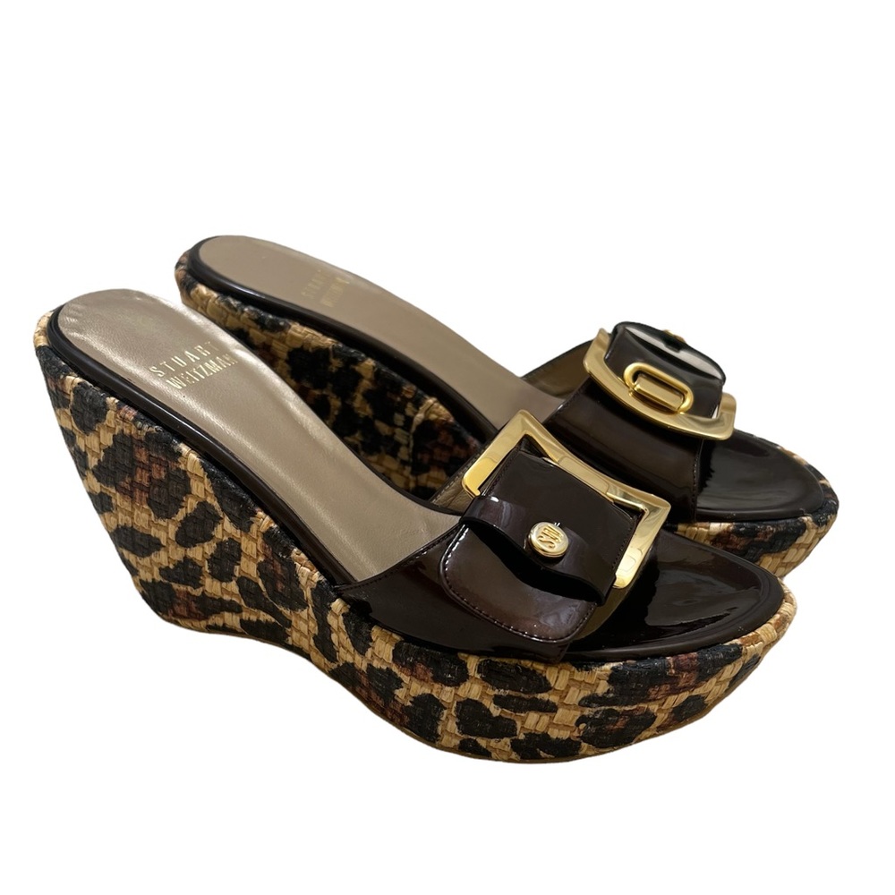 Stuart Weitzman Wedge Sandals Sz. 5
